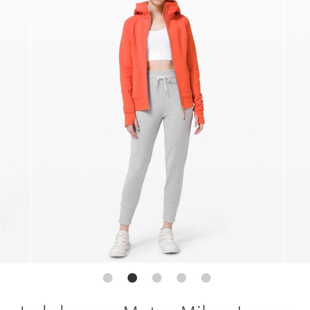 NWOT Lululemon Metro Miles Jogger Pants Sz 2 in Heathered Stargaze (Grey)